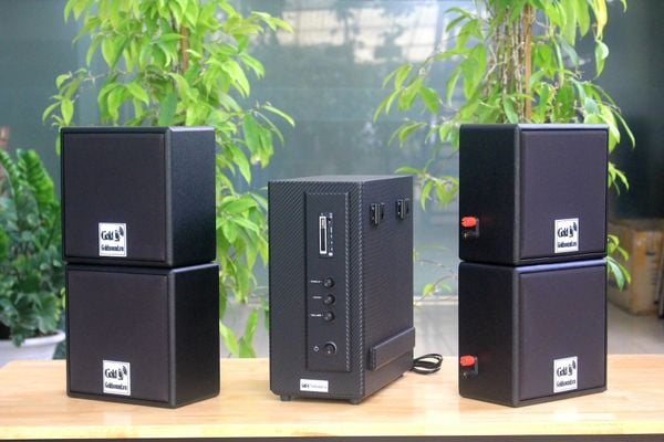 [Diện tích 80m2] AMT156_DA Goldsound 200w + 4 loa Goldsound V23_DA 23w, loa được thiết kế riêng cho quán, bật lớn không tạp âm, miễn phí công lắp đặt, bảo hành dài hạn 5 năm.