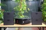 [Diện tích 80m2] AMT154_TH Goldsound 150w + 4 loa Goldsound ngoài trời V50NT_TH 50w, loa được thiết kế riêng cho quán, bật lớn không tạp âm, miễn phí công lắp đặt, bảo hành 12 tháng