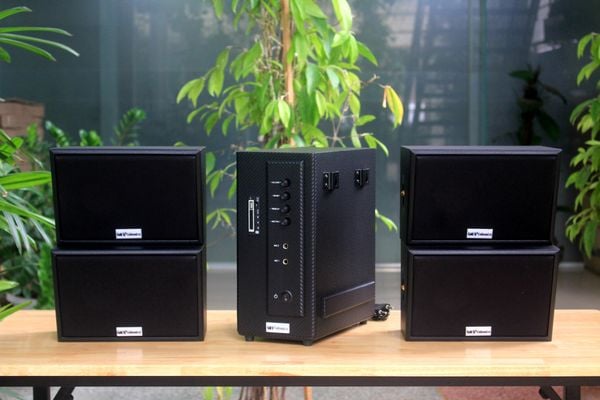 [Diện tích 80m2] AMT154_SG Goldsound 150w + 4 loa Goldsound ngoài trời V50NT_SG 50w, loa được thiết kế riêng cho quán, bật lớn không tạp âm, miễn phí công lắp đặt, bảo hành 12 tháng