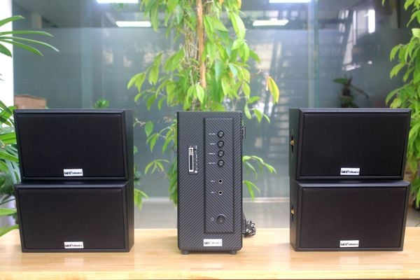[Diện tích 80m2] AMT154_DA Goldsound 150w + 4 loa Goldsound ngoài trời V50NT_DA 50w, loa được thiết kế riêng cho quán, bật lớn không tạp âm, miễn phí công lắp đặt, bảo hành 12 tháng