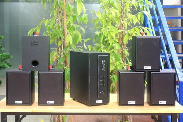 [Diện tích 120m2] AMT156 Goldsound 200w + 6 loa Goldsound V24C 24w, loa được thiết kế riêng cho quán, bật lớn không tạp âm, miễn phí công lắp đặt, bảo hành dài hạn 5 năm.