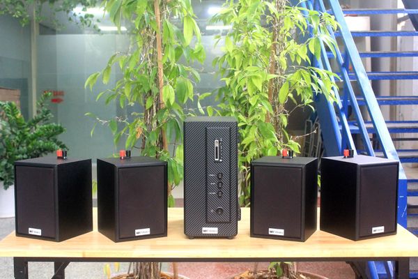 [Diện tích 80m2] AMT156_DA Goldsound 200w + 4 loa Goldsound V24C_DA 24w, loa được thiết kế riêng cho quán, bật lớn không tạp âm, miễn phí công lắp đặt, bảo hành dài hạn 5 năm.