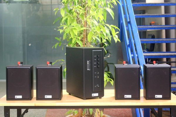 [Diện tích 80m2] AMT154_TH Goldsound 150w + 4 loa Goldsound V24C_TH 24w, loa được thiết kế riêng cho quán, bật lớn không tạp âm, miễn phí công lắp đặt, bảo hành dài hạn 5 năm.