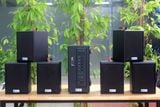 [Diện tích 120m2 + 02 Kênh] AMT384_TH Goldsound 2 vùng âm lượng 380w + 6 loa Goldsound V24C_TH 24w, loa được thiết kế riêng cho quán, bật lớn không tạp âm, miễn phí công lắp đặt, bảo hành dài hạn 5 năm.