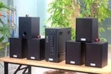 [Diện tích 120m2 + 02 Kênh] AMT384_TH Goldsound 2 vùng âm lượng 380w + 6 loa Goldsound V24C_TH 24w, loa được thiết kế riêng cho quán, bật lớn không tạp âm, miễn phí công lắp đặt, bảo hành dài hạn 5 năm.