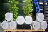 [Diện tích 160m2 + 2 Kênh] A917_DA Goldsound 2 vùng âm lượng 1200w + 8 loa âm trần Goldsound VAT28_DA 28w, loa được thiết kế riêng cho quán, bật lớn không tạp âm, miễn phí công lắp đặt, bảo hành dài hạn 5 năm