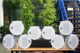 [Diện tích 160m2 + 2 Kênh] A917_TH Goldsound 2 vùng âm lượng 1200w + 8 loa âm trần Goldsound VAT28_TH 28w, loa được thiết kế riêng cho quán, bật lớn không tạp âm, miễn phí công lắp đặt, bảo hành dài hạn 5 năm