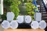[Diện tích 160m2 + 2 Kênh] A917_TH Goldsound 2 vùng âm lượng 1200w + 8 loa âm trần Goldsound VAT28_TH 28w, loa được thiết kế riêng cho quán, bật lớn không tạp âm, miễn phí công lắp đặt, bảo hành dài hạn 5 năm