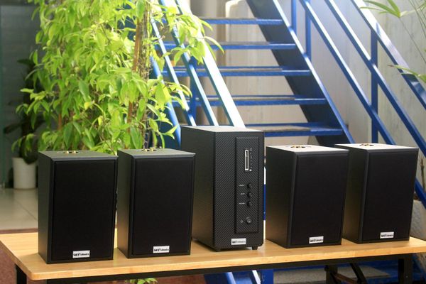 [Diện tích 80m2] AMT156_TH Goldsound 200w + 4 loa Goldsound V40C_TH 40w, loa được thiết kế riêng cho quán, bật lớn không tạp âm, miễn phí công lắp đặt, bảo hành dài hạn 5 năm.