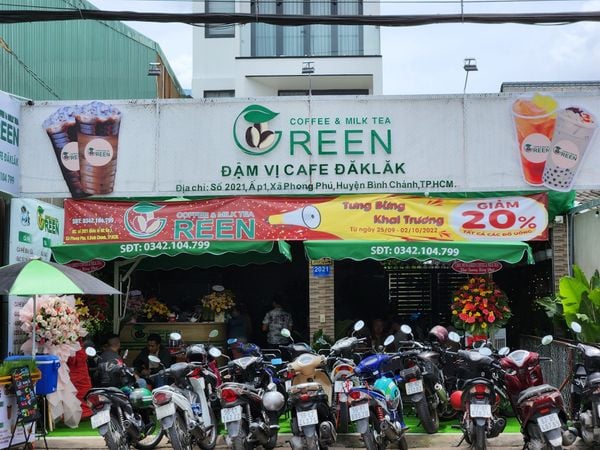 Goldsound lắp đặt âm thanh cho quán GREEN COFFEE & MILK TEA, Thành phố Hồ Chí Minh