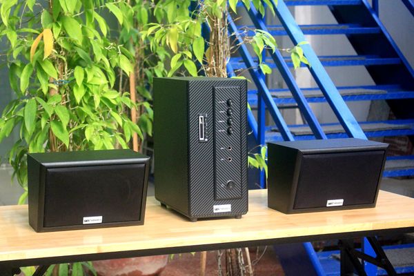 [Diện tích 40m2] AMT154 Goldsound 2 vùng âm lượng 150w + 2 loa Goldsound ngoài trời V40NT 40w, loa được thiết kế riêng cho quán, bật lớn không tạp âm, miễn phí công lắp đặt, bảo hành 12 tháng