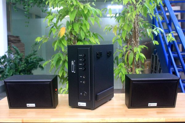 [Diện tích 40m2] AMT154_SG Goldsound 2 vùng âm lượng 150w + 2 loa Goldsound ngoài trời V40NT_SG 40w, loa được thiết kế riêng cho quán, bật lớn không tạp âm, miễn phí công lắp đặt, bảo hành 12 tháng