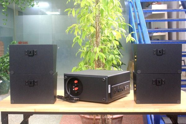 [Diện tích 80m2] AMT156_TH Goldsound 200w + 4 loa Goldsound ngoài trời V40NT_TH 40w, loa được thiết kế riêng cho quán, bật lớn không tạp âm, miễn phí công lắp đặt, bảo hành 12 tháng