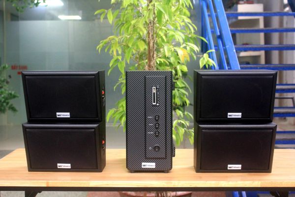 [Diện tích 80m2] AMT156_SG Goldsound 200w + 4 loa Goldsound ngoài trời V40NT_SG 40w, loa được thiết kế riêng cho quán, bật lớn không tạp âm, miễn phí công lắp đặt, bảo hành 12 tháng