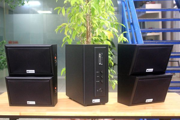 [Diện tích 80m2] AMT156 Goldsound 200w + 4 loa Goldsound ngoài trời V40NT 40w, loa được thiết kế riêng cho quán, bật lớn không tạp âm, miễn phí công lắp đặt, bảo hành 12 tháng