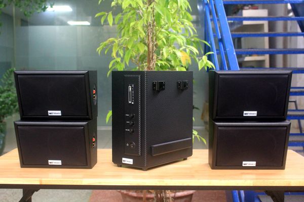 [Diện tích 80m2] AMT156 Goldsound 200w + 4 loa Goldsound ngoài trời V40NT 40w, loa được thiết kế riêng cho quán, bật lớn không tạp âm, miễn phí công lắp đặt, bảo hành 12 tháng