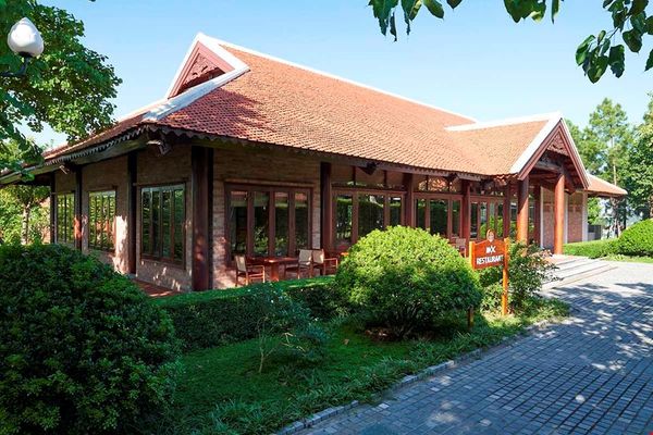 Loa cho nhà hàng Mộc Dining - Senna Wellness Retreat, Thành phố Bắc Ninh, amply 2 kênh 380w, bluetooth 5.0, loa V23-23w, loa được thiết kế riêng cho quán, bật lớn không tạp âm, miễn phí công lắp đặt, bảo hành dài hạn 5 năm