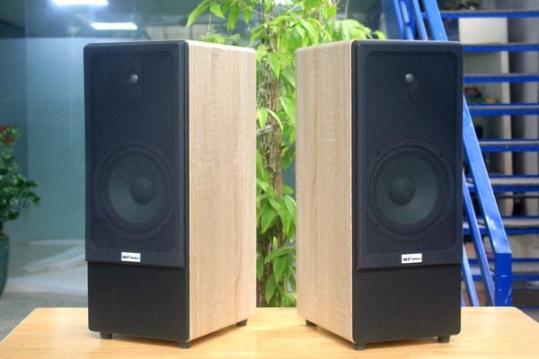 Dàn Karaoke gia đình M385Mi (01 cục đẩy 900w tích hợp Micro + Loa 385 + 02 Micro không dây)