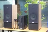 Dàn Karaoke gia đình M385Mi (01 cục đẩy 900w tích hợp Micro + Loa 385 + 02 Micro không dây)