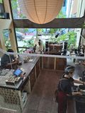 Loa Goldsound cho Saveur Café Tân Định, Quận 1, amply 2 kênh 1200w, bluetooth 5.0, loa V40C-40w, loa được thiết kế riêng cho quán, bật lớn không tạp âm, miễn phí công lắp đặt, bảo hành dài hạn 5 năm