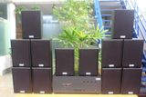 [Diện tích 240m2 + 04 Kênh] A384_TH-4K Goldsound 4 vùng âm lượng 800w + 12 loa Goldsound V55C_TH 55w, Amply 4 - 6 vùng âm lượng, loa được thiết kế riêng cho quán, bật lớn không tạp âm, miễn phí công lắp đặt, bảo hành dài hạn 5 năm.