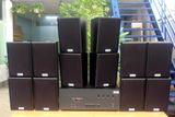 [Diện tích 240m2 + 04 Kênh] A384_SG-4K Goldsound 4 vùng âm lượng 800w + 12 loa Goldsound V55C_SG 55w, Amply 4 - 6 vùng âm lượng, loa được thiết kế riêng cho quán, bật lớn không tạp âm, miễn phí công lắp đặt, bảo hành dài hạn 5 năm.