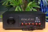 Amply cho quán cafe A384_TH - 6K: 6 phân vùng đầu ra (1200w, đủ kết nối Bluetooth, RCA, AV, USB) chuyên dụng cho quán cafe, nhà hàng
