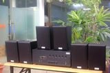 [Diện tích 120m2 + 06 Kênh] A384_DA-6K Goldsound 6 vùng âm lượng 1200w + 6 loa Goldsound V40C_DA 40w, Amply 4 - 6 vùng âm lượng, loa được thiết kế riêng cho quán, bật lớn không tạp âm, miễn phí công lắp đặt, bảo hành dài hạn 5 năm.