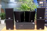 [Diện tích 120m2 + 06 Kênh] A384_TH-6K Goldsound 6 vùng âm lượng 1200w + 6 loa Goldsound V55C_TH 55w, Amply 4 - 6 vùng âm lượng, loa được thiết kế riêng cho quán, bật lớn không tạp âm, miễn phí công lắp đặt, bảo hành dài hạn 5 năm.