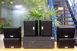 [Diện tích 120m2 + 6 Kênh] Amply Goldsound A384-6K 6 vùng âm lượng 1200w + 6 loa ngoài trời V40NT 40w, loa được thiết kế riêng cho quán, bật lớn không tạp âm, miễn phí công lắp đặt, bảo hành 12 tháng