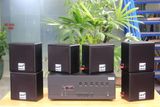 [Diện tích 120m2 + 06 Kênh] A384_SG-6K Goldsound 6 vùng âm lượng 1200w + 6 loa Goldsound V23_SG, Amply 4 - 6 vùng âm lượng, loa được thiết kế riêng cho quán, bật lớn không tạp âm, miễn phí công lắp đặt, bảo hành dài hạn 5 năm.