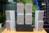 [Diện tích 160m2 + 04 Kênh] A384_SG-4K Goldsound 4 vùng âm lượng 800w + 8 loa Goldsound V58C_SG 58w, Amply 4 - 6 vùng âm lượng, loa được thiết kế riêng cho quán, bật lớn không tạp âm, miễn phí công lắp đặt, bảo hành dài hạn 5 năm.