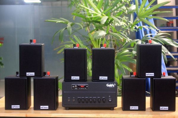 Loa Goldsound cho Pha Phin Cafe Cao Bằng, Amply 4 - 6 vùng âm lượng, loa được thiết kế riêng cho quán, bật lớn không tạp âm, miễn phí công lắp đặt, bảo hành dài hạn 5 năm
