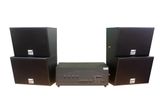 [Diện tích 120m2 + 04 Kênh] A917_TH-4K Goldsound 4 vùng âm lượng 1500w + 4 loa Goldsound V130_TH 130w, Amply 4 - 6 vùng âm lượng, loa được thiết kế riêng cho quán, bật lớn không tạp âm, miễn phí công lắp đặt, bảo hành dài hạn 5 năm.