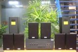[Diện tích 160m2 + 04 Kênh] A917_DA-4K Goldsound 4 vùng âm lượng 1500w + 8 loa Goldsound V40C_DA 40w, Amply 4 - 6 vùng âm lượng, loa được thiết kế riêng cho quán, bật lớn không tạp âm, miễn phí công lắp đặt, bảo hành dài hạn 5 năm.