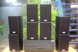 [Diện tích 160m2 + 04 Kênh] A917_DA-4K Goldsound 4 vùng âm lượng 1500w + 8 loa Goldsound V40C_DA 40w, Amply 4 - 6 vùng âm lượng, loa được thiết kế riêng cho quán, bật lớn không tạp âm, miễn phí công lắp đặt, bảo hành dài hạn 5 năm.