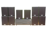 [Diện tích 200m2 + 04 Kênh] A917_TH-4K Goldsound 4 vùng âm lượng 1500w + 10 loa Goldsound V55C_TH 55w, Amply 4 - 6 vùng âm lượng, loa được thiết kế riêng cho quán, bật lớn không tạp âm, miễn phí công lắp đặt, bảo hành dài hạn 5 năm.