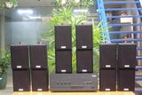 [Diện tích 240m2 + 04 Kênh] A917_TH-4K Goldsound 4 vùng âm lượng 1500w + 12 loa Goldsound V25C_TH 25w, Amply 4 - 6 vùng âm lượng, loa được thiết kế riêng cho quán, bật lớn không tạp âm, miễn phí công lắp đặt, bảo hành dài hạn 5 năm.