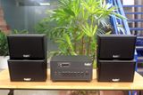 [Diện tích 80m2 + 2 Kênh] A384 Goldsound 2 vùng âm lượng 380w + 4 loa Goldsound ngoài trời V50NT 50w, loa được thiết kế riêng cho quán, bật lớn không tạp âm, miễn phí công lắp đặt, bảo hành 12 tháng