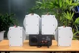 [Diện tích 80m2 + 2 Kênh] A384_TH Goldsound 2 vùng âm lượng 380w + 4 loa âm trần Goldsound VAT38_TH 38w, loa được thiết kế riêng cho quán, bật lớn không tạp âm, miễn phí công lắp đặt, bảo hành dài hạn 5 năm.