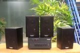 [Diện tích 80m2 + 02 Kênh] A384_TH Goldsound 2 vùng âm lượng 380w + 4 loa Goldsound V40C_TH 40w, loa được thiết kế riêng cho quán, bật lớn không tạp âm, miễn phí công lắp đặt, bảo hành dài hạn 5 năm.