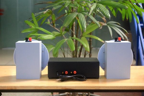 [Diện tích 40m2 + 1 Kênh] Amply A2.0 + 2 loa âm trần thông báo phát nhạc nền tự động VAT12, loa được thiết kế riêng cho quán, bật lớn không tạp âm, bảo hành dài hạn 5 năm.