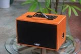 Loa di động D99P_DA, công suất 50w, pin 8 - 12h, bass 4 inch, 1 treble, bluetooth 5.0, 2 cổng cắm Micro, cổng rca, khe usb, thiết kế loa thùng gỗ cao 20 cm, rộng 32 cm, sâu 20 cm. Bảo hành 12 tháng