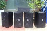 [Diện tích 160m2 + 04 Kênh] A917_TH-4K Goldsound 4 vùng âm lượng 1500w + 4 loa Goldsound V238_TH, Amply 4 - 6 vùng âm lượng, loa được thiết kế riêng cho quán, bật lớn không tạp âm, miễn phí công lắp đặt, bảo hành dài hạn 5 năm.