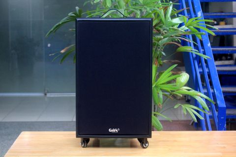 Loa di động D230PU_TH, pin 4 - 6 tiếng, công suất 230w, bass 25 inch, 1 treble, bluetooth 5.0, cổng cắm Micro, cổng rca, khe usb, thiết kế loa thùng gỗ, cao 57.25 cm, rộng 35.5 cm, sâu 36 cm. Bảo hành 12 tháng