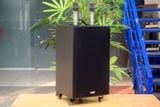 Loa di động D230PU_TH - MI, công suất 230w, pin 4 - 6 tiếng, kèm 2 Micro, 1 bass, 1 treble, bluetooth 5.0, cổng rca, khe usb, thiết kế loa thùng gỗ, cao 57.25 cm, rộng 35.5 cm, sâu 36 cm. Bảo hành 12 tháng