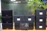 [Diện tích 320m2 + 04 Kênh] Amply Goldsound A384PU - 4K 4 kênh 800w + 8 loa Goldsound treo tường chống nước V50NT-PU 50w, loa được thiết kế riêng cho quán, bật lớn không tạp âm, miễn phí công lắp đặt, bảo hành dài hạn 12 tháng.