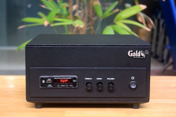 [Diện tích 80m2 + 2 Kênh] A156PU Goldsound 200w + 4 loa âm trần Goldsound VAT38 - 38w, loa được thiết kế riêng cho quán, bật lớn không tạp âm, miễn phí công lắp đặt, bảo hành dài hạn 5 năm.