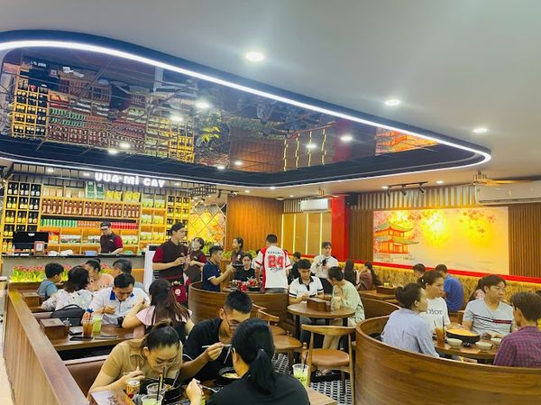 Loa thông báo, phát nhạc nền tự động Goldsound cho Mì Cay Seoul 487 Nguyễn Thị Thập, Quận 7, TP.HCM