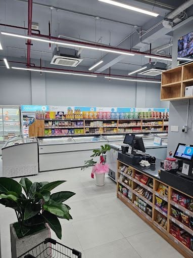 Loa Goldsound cho Siêu Thị Youth Market Midtown, Quận 7, TP. HCM, loa được thiết kế riêng cho quán, bật lớn không tạp âm, miễn phí công lắp đặt, bảo hành dài hạn 5 năm